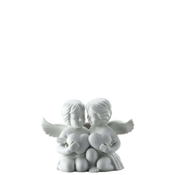 "Rosenthal" - ENGEL - Coppia Angeli Con Cuore piccoli