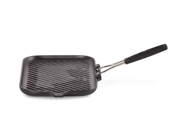 "Le Creuset" - NERO - Bistecchiera Rettangolare - immagine 2