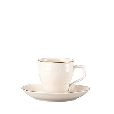"Rosenthal" - SANSSOUCI ELFENBEIN Filo Oro- Tazzina Caffé