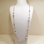 "Asako" - PERLE - EMATITE - Collana
