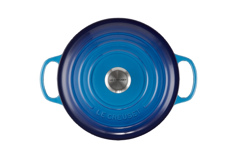 "Le Creuset" - AZURE BLUE - Casseruola Evolution Cm. 28 - immagine 3