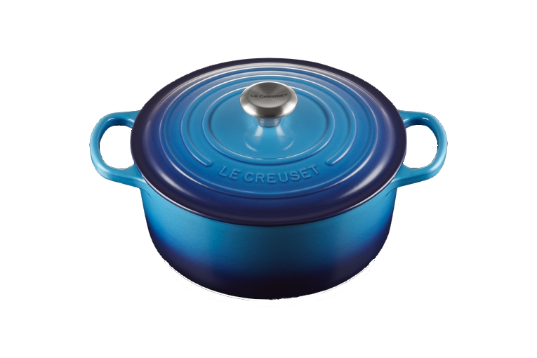 "Le Creuset" - AZURE BLUE - Casseruola Evolution Cm. 28 - immagine 5