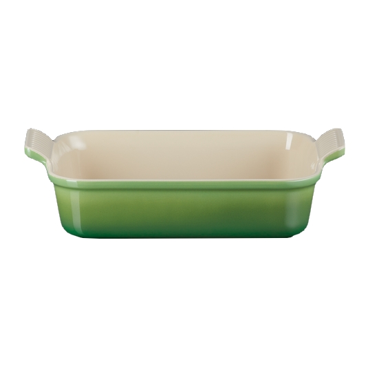 "Le Creuset" - VERDE BAMBOO - Pirofila Rettangolare Cm. 39x25,5