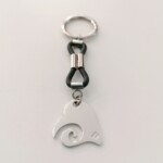 "Argento" - Portachiavi Cuore