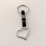 "Argento" - Portachiavi Cuore