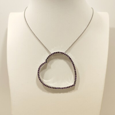 "Argento" - Girocollo Cuore