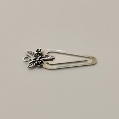"Argento" - Segnalibro Rose