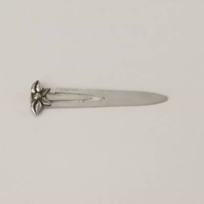 "Argento" - Segnalibro Foglie