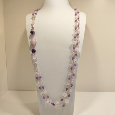 "Asako" - PIETRE DURE - Collana