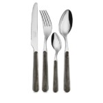 "Neva" - BISTROT - Servizio Posate Antracite Wood Collection