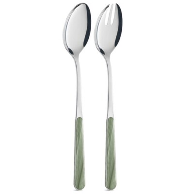 "Neva" - BISTROT - Coppia Insalata Verde Wood Collection