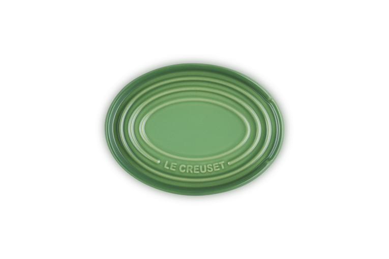 "Le Creuset" - BAMBOO GREEN - Poggia Mestolo Ovale - immagine 4