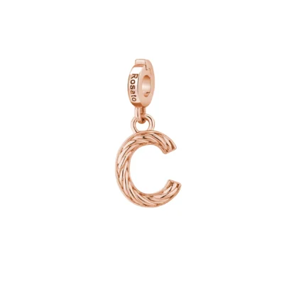 "Rosato" - CHARM - Lettera C RZ081