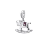 "Rosato" - CHARM - Cavalluccio A Dondolo RZ026