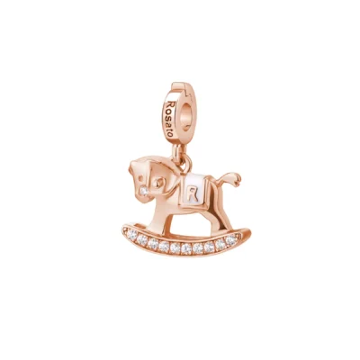 "Rosato" - CHARM - Cavalluccio A Dondolo RZ026