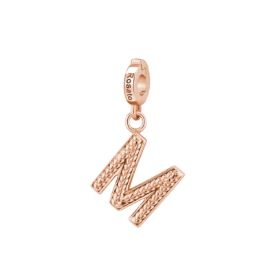 "Rosato" - CHARM - Lettera M RZ091